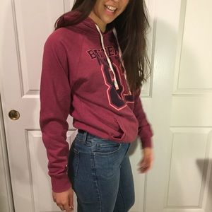 Maroon Sporty Hoodie